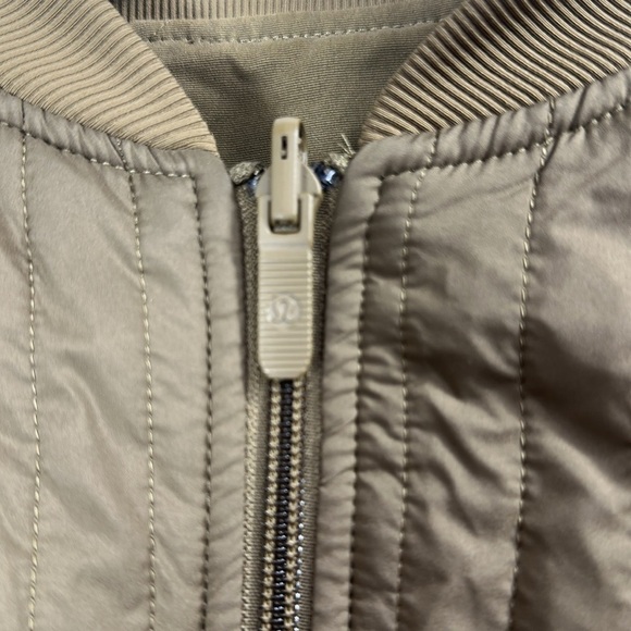 Lululemon Women’s Non-Stop Bomber jacket Artifact Brown size 6 - Picture 4 of 12